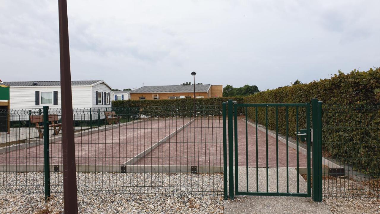 Mobil home 6-8 places Parcelle 5 climatisé Biville-sur-Mer Exterior foto